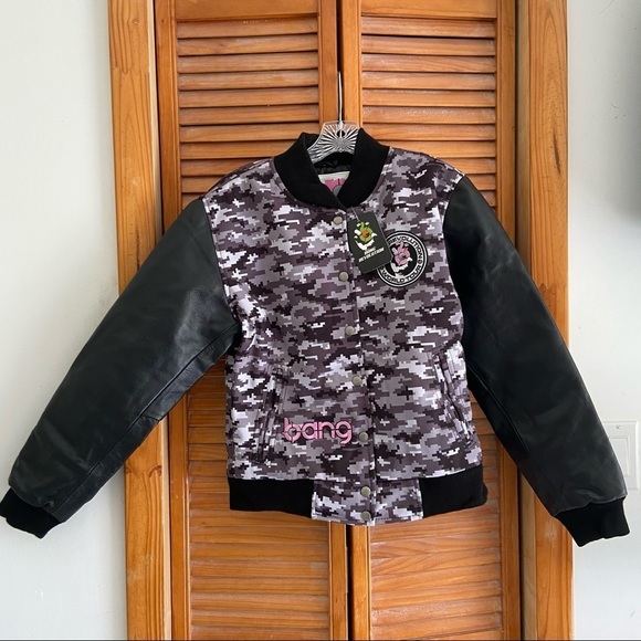 NEW Bang Energy Real Leather Tour Varsity Jacket - Picture 3 of 8